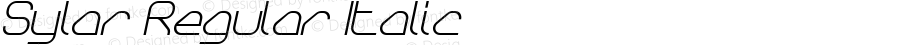 Sylar Regular Italic