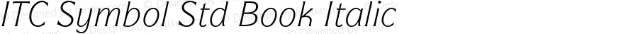 ITCSymbolStd-BookItalic