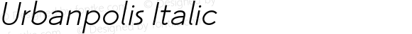 Urbanpolis Italic