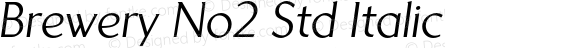 BreweryNo2Std-Italic