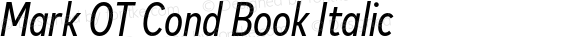Mark OT Cond Book Italic