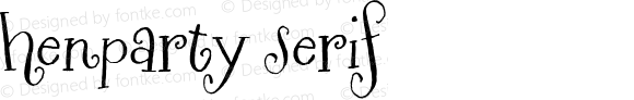 Henparty Serif