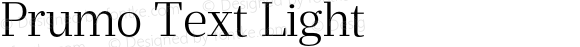 Prumo Text Light