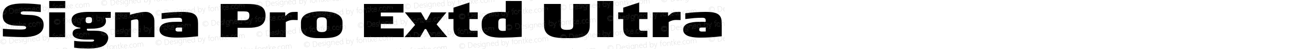 Signa Pro Extd Ultra
