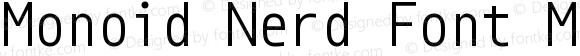 Monoid Regular Nerd Font Complete Mono