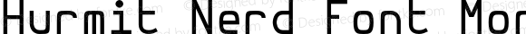 Hurmit Nerd Font Mono medium