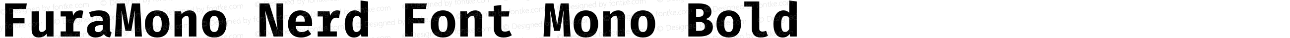Fura Mono Bold Nerd Font Complete Mono