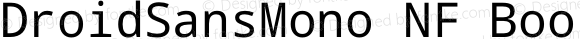 Droid Sans Mono Nerd Font Complete Windows Compatible