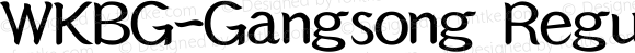 WKBG-Gangsong Regular