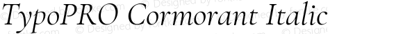TypoPRO Cormorant Italic