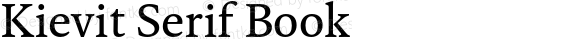 Kievit Serif Book