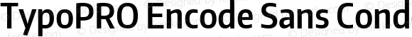 TypoPRO Encode Sans Condensed SemiBold