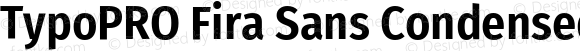 TypoPRO Fira Sans Condensed SemiBold