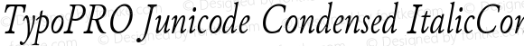 TypoPRO Junicode-Italic