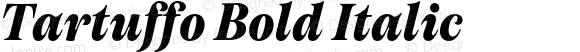 Tartuffo Bold Italic