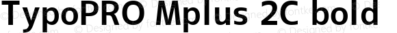 TypoPRO Mplus 2C bold