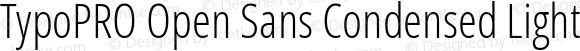 TypoPRO Open Sans Condensed Light