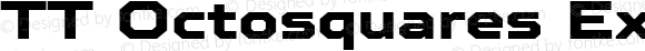 TT Octosquares Expanded ExtraBold