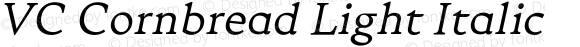 VC Cornbread Light Italic