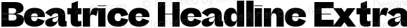 Beatrice Headline Extrabold