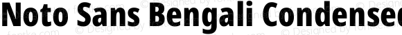 Noto Sans Bengali Condensed ExtraBold