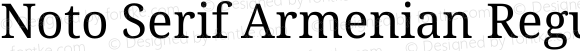 Noto Serif Armenian Regular