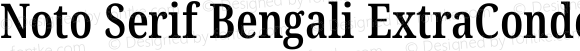 Noto Serif Bengali ExtraCondensed SemiBold