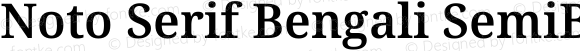 Noto Serif Bengali SemiBold