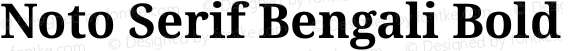 Noto Serif Bengali Bold