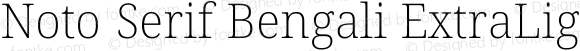 Noto Serif Bengali ExtraLight