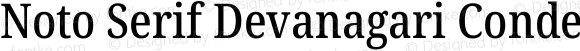 Noto Serif Devanagari Condensed Medium
