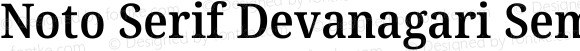 Noto Serif Devanagari SemiCondensed SemiBold