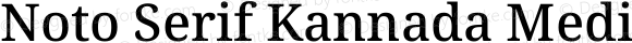 Noto Serif Kannada Medium