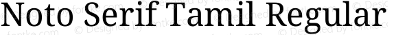 Noto Serif Tamil Regular