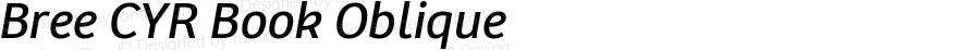 Bree CYR Book Italic