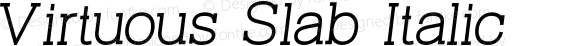 Virtuous Slab Italic