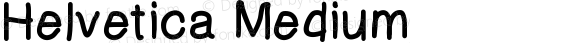 Helvetica Medium