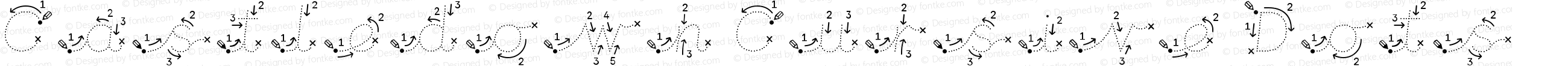 Castledown-CursiveDots