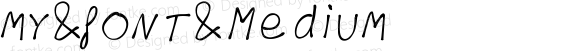 my font