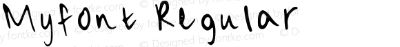 Myfont Regular