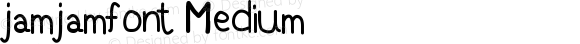 jamjamfont Medium