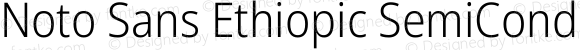 Noto Sans Ethiopic SemiCondensed Light