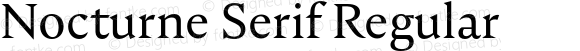 Nocturne Serif Regular