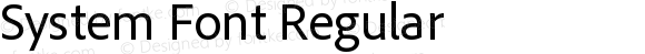 SystemFont-Regular