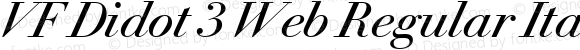 VF Didot 3 Web Regular Italic