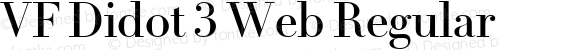 VF Didot 3 Web Regular