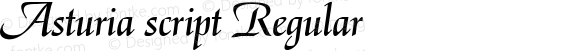 Asturia script