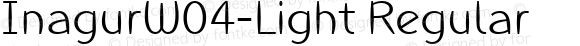 InagurW04-Light Regular