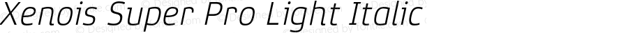 Xenois Super Pro Light Italic