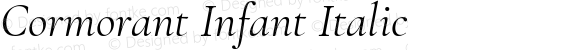 Cormorant Infant Italic